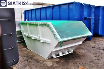 Siatki Murowana Goślina - Siatka przykrywająca na kontener - zabezpieczenie przewożonych ładunków dla terenów Murowanej Goślinie